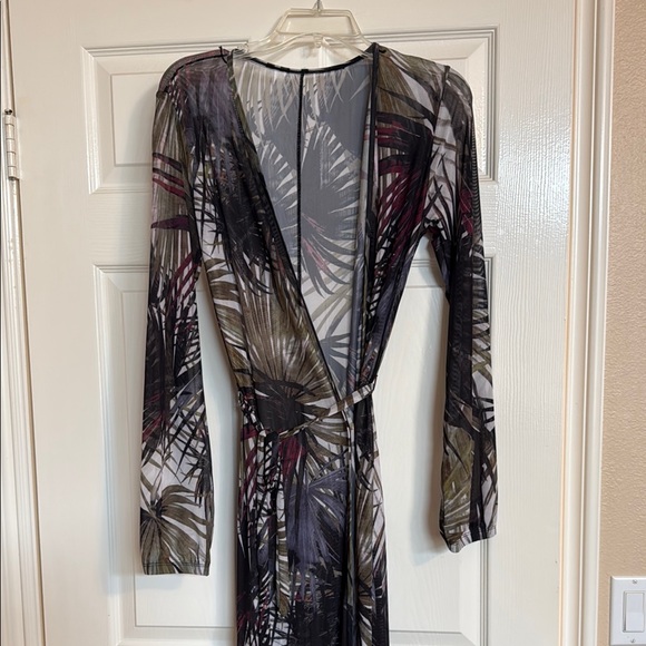 Multicolor Wrap or Cover Up. One Sz. Beautiful.  65” long. PTP 22” - Picture 1 of 7